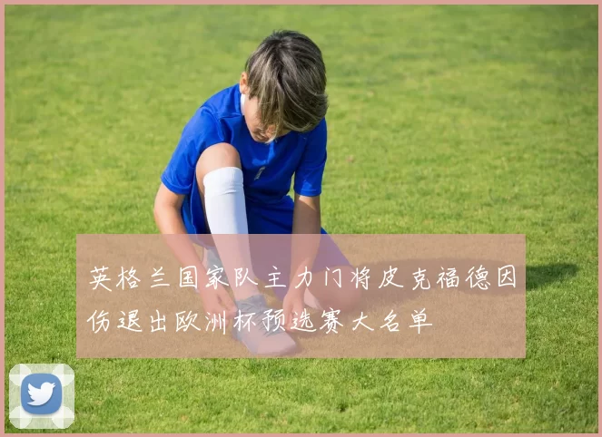 英格兰国家队主力门将皮克福德因伤退出欧洲杯预选赛大名单